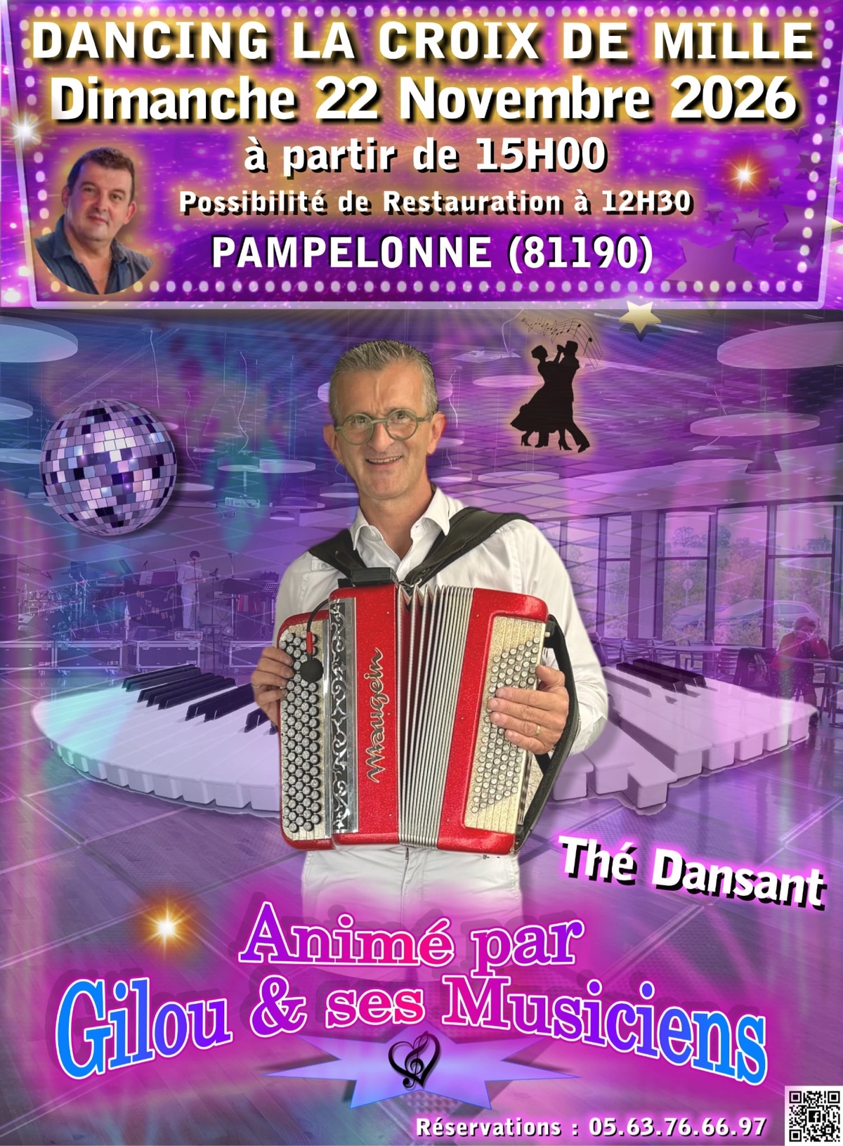 Thé Dansant - Dancing La Croix de Mille