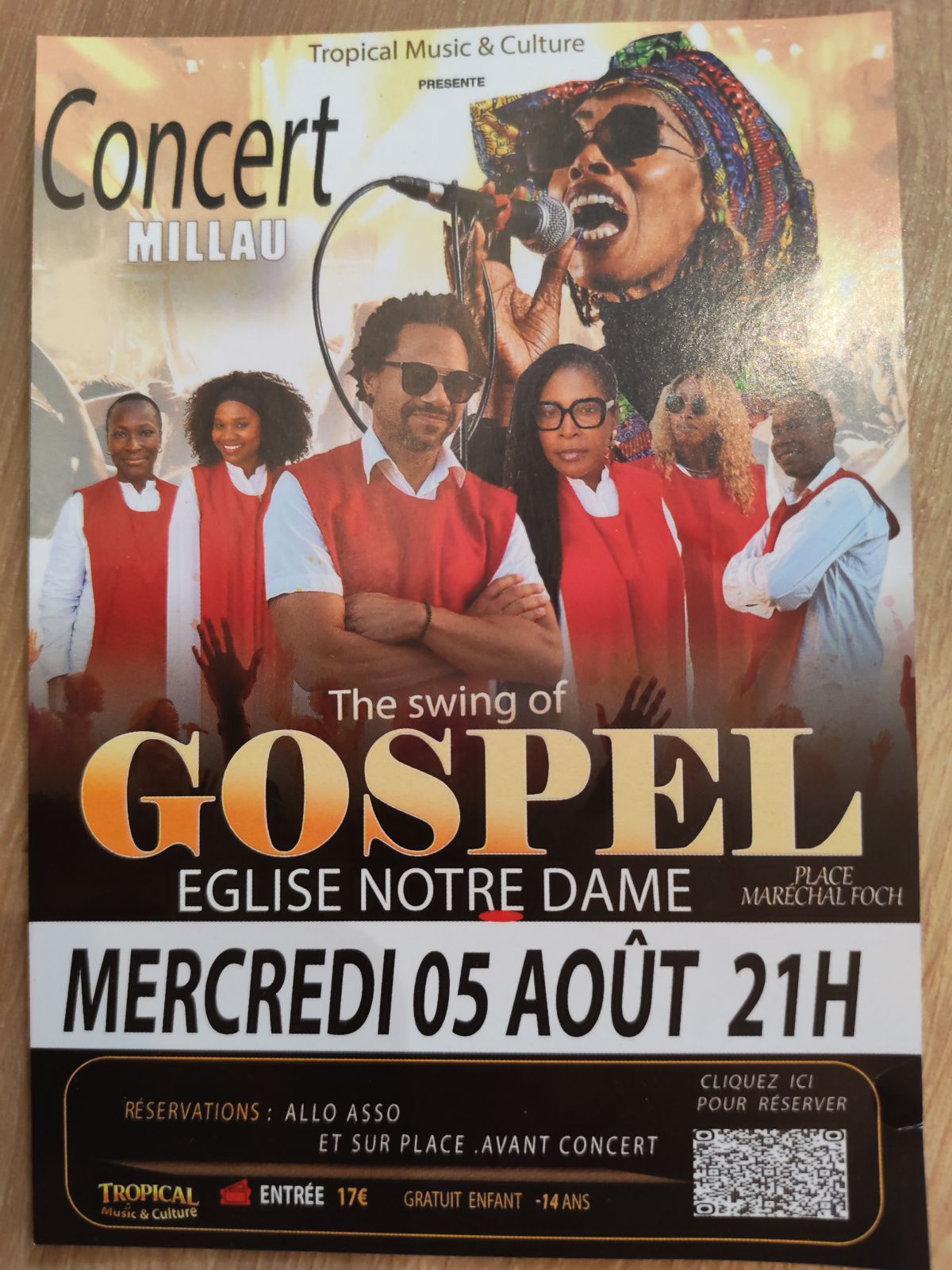 Concert Millau - The Swing of Gospel