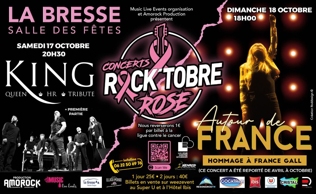 King - Queen HR Tribute (Concerts Rock'Tobre Rose)